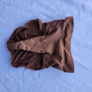 SKIMS Tan Wrap Skirt